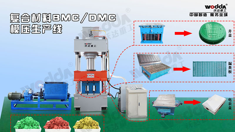 树脂井盖成型液压机